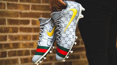 custom gucci cleats|Gucci miro football cleats.